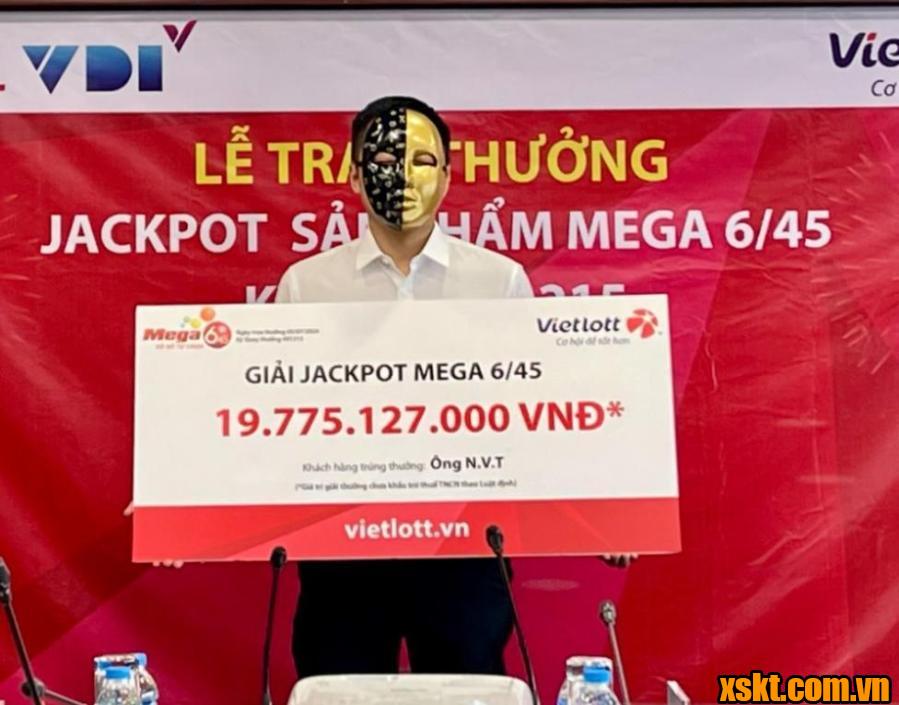 Vietlott: Nhân viên văn phòng tại HÀ NỘI trúng Jackpot 19 tỷ