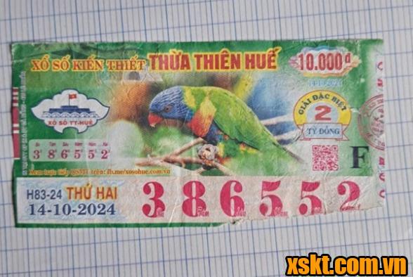 Trúng độc đắc 2 tỷ đồng của XSKT Thừa Thiên Huế nhưng không được lĩnh thưởng