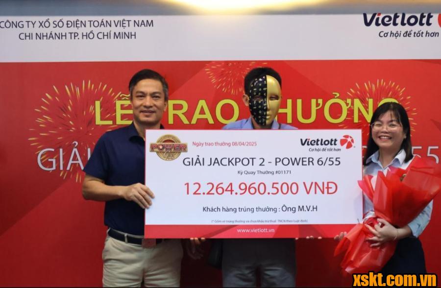 Vietlott: Trao thưởng hơn 12 tỷ đồng cho khách hàng ở TP.HCM